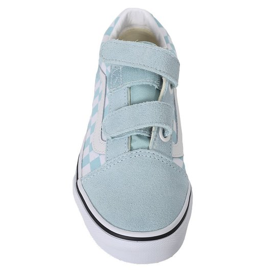 Tênis Vans Old Skool V Verde Água/Branco
