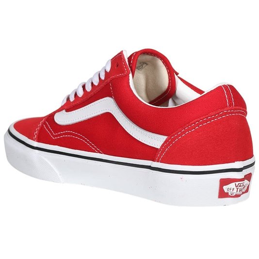 Tênis Vans Old Skool  Vermelho/Branco