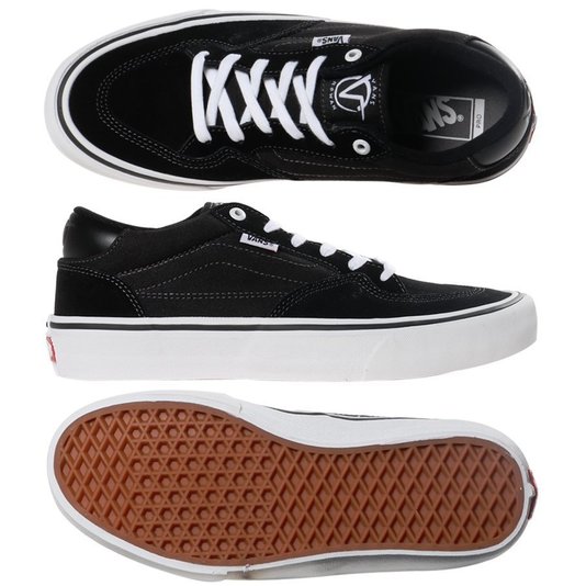 Tênis Vans Rowan Zorilla Pro Preto/Branco