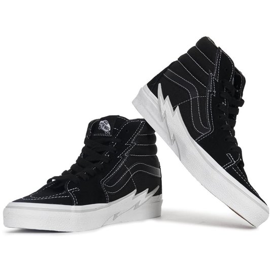Tênis Vans Sk8-Hi Bolt Mesh Preto/Branco