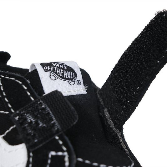 Tênis Vans Sk8-Hi Crib Preto/Branco