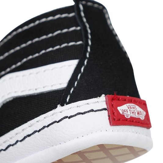 Tênis Vans Sk8-Hi Crib Preto/Branco
