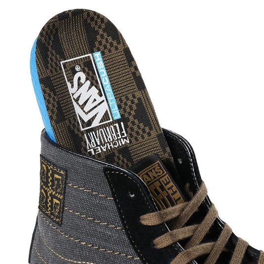 Tenis Vans Sk8-Hi Decon Jeans/Preto