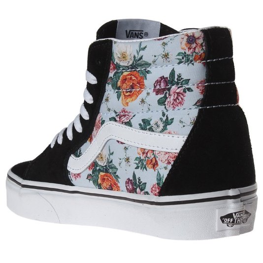 Tênis Vans Sk8-Hi Garden Floral Preto/Floral