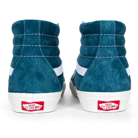 Tênis Vans Sk8-Hi Pig Suede Azul