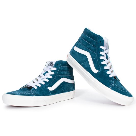 Tênis Vans Sk8-Hi Pig Suede Azul
