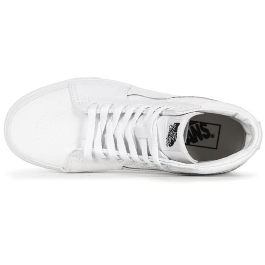 Tênis Vans Sk8-Hi Plataforma Branco