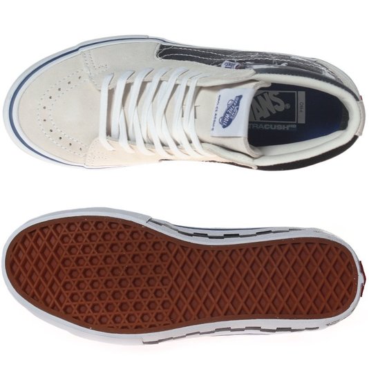 Tênis Vans SK8-Hi Pro BMX 79 Bege/Branco