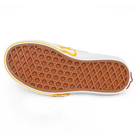 Tênis Vans Sk8-Hi Rainbow Star Retro Bege/Amarelo