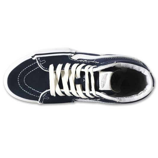 Tênis Vans Sk8-Hi Reconstruct Azul Marinho/Branco