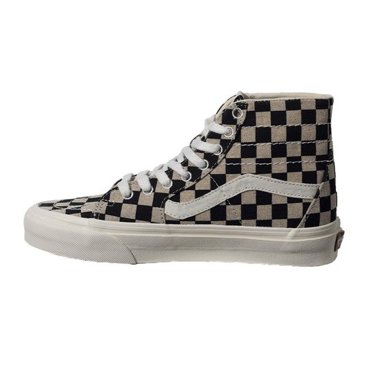 Tênis Vans Sk8-Hi Tapered Eco Theory Off White/Preto