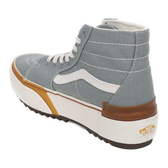 Tênis Vans Sk8-Hi Tapered Stacked Cinza