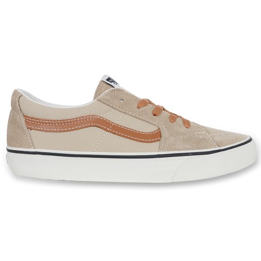 Tênis Vans Sk8-Low Bege/Marrom