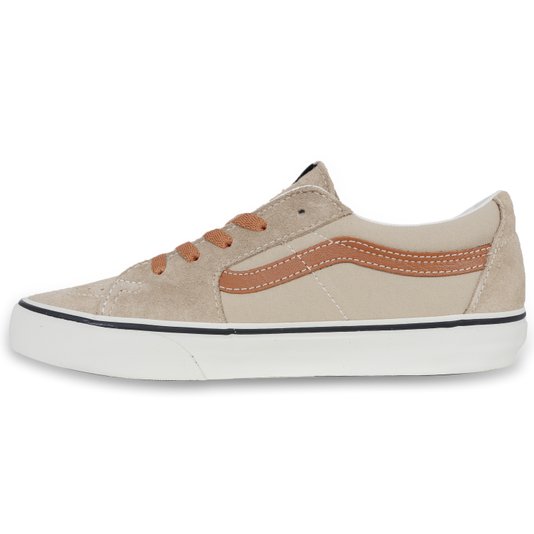 Tênis Vans Sk8-Low Bege/Marrom