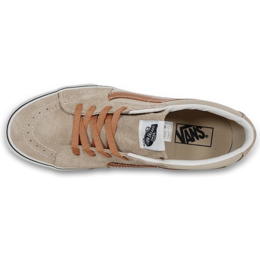 Tênis Vans Sk8-Low Bege/Marrom