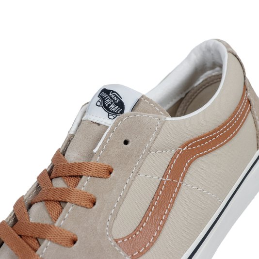 Tênis Vans Sk8-Low Bege/Marrom