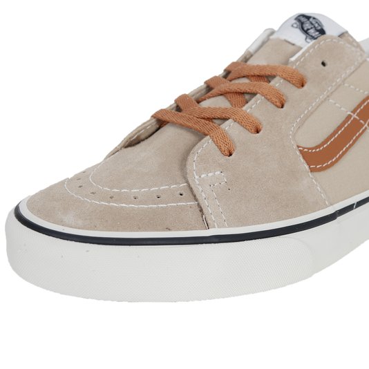 Tênis Vans Sk8-Low Bege/Marrom