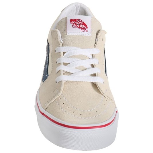 Tênis Vans Sk8-Low Classic Creme/Azul