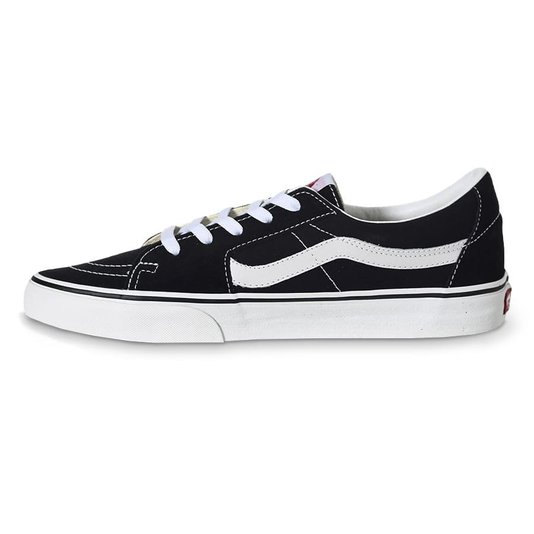 Tênis Vans Sk8-Low Preto/Branco