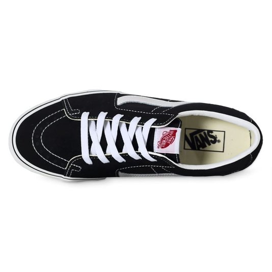Tênis Vans Sk8-Low Preto/Branco