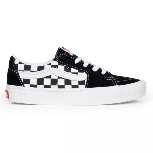 Tênis Vans Sk8-Low Preto/Checkerboard