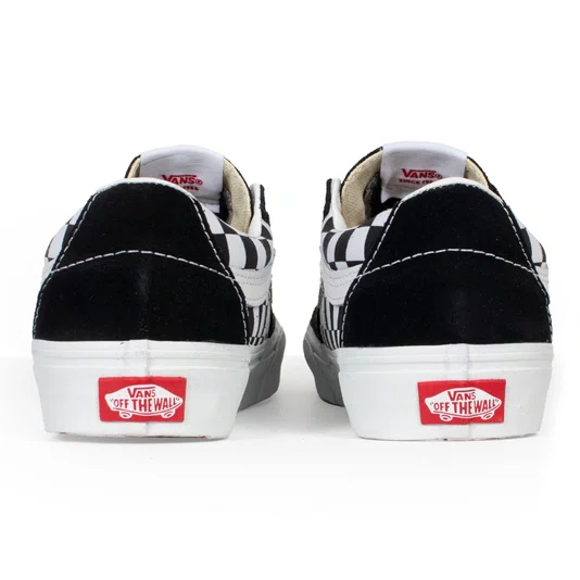 Tênis Vans Sk8-Low Preto/Checkerboard