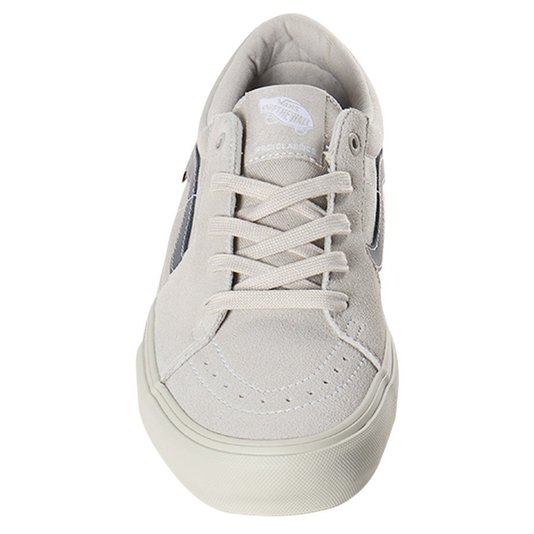 Tênis Vans Sk8-Low Pro Smokeout Bege/Azul Marinho