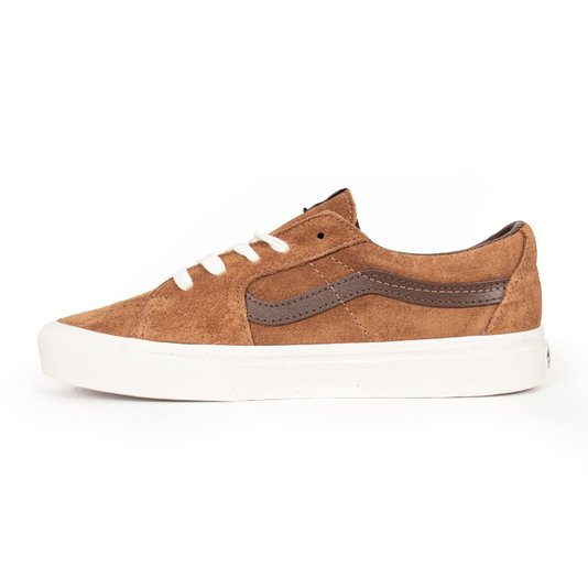 Tênis Vans Sk8-Low Suede Marrom