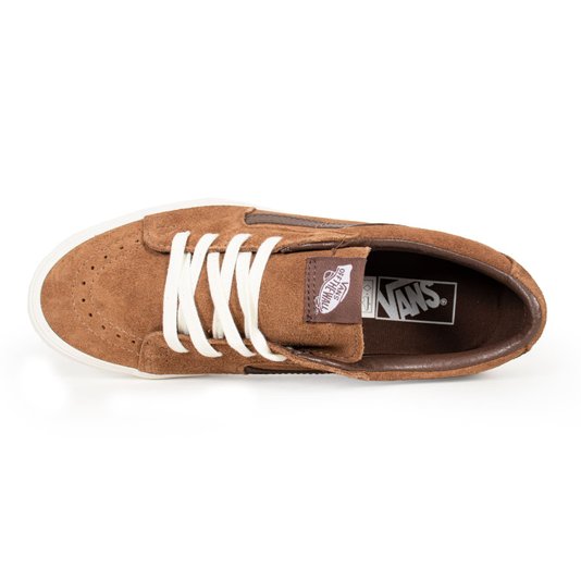Tênis Vans Sk8-Low Suede Marrom