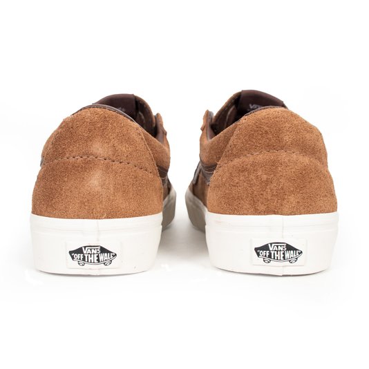 Tênis Vans Sk8-Low Suede Marrom