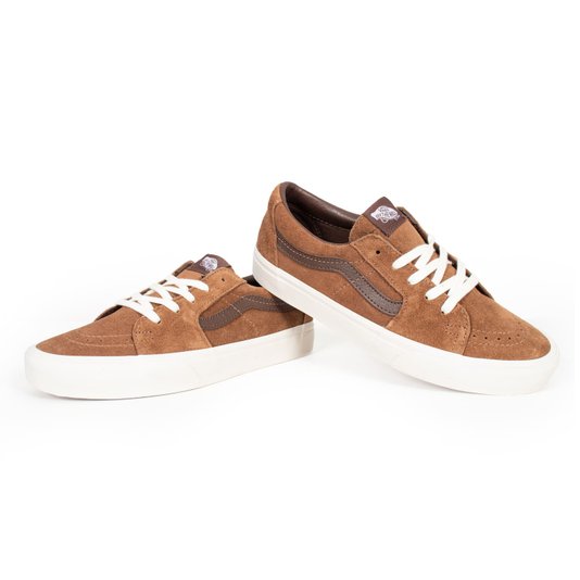 Tênis Vans Sk8-Low Suede Marrom