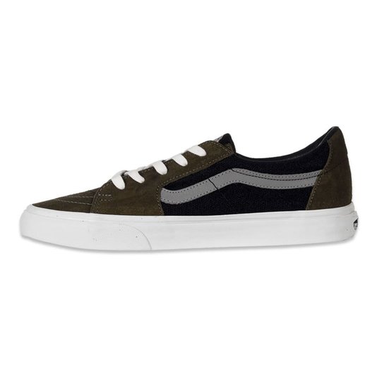 Tênis Vans Sk8-Low Verde/Preto/Branco