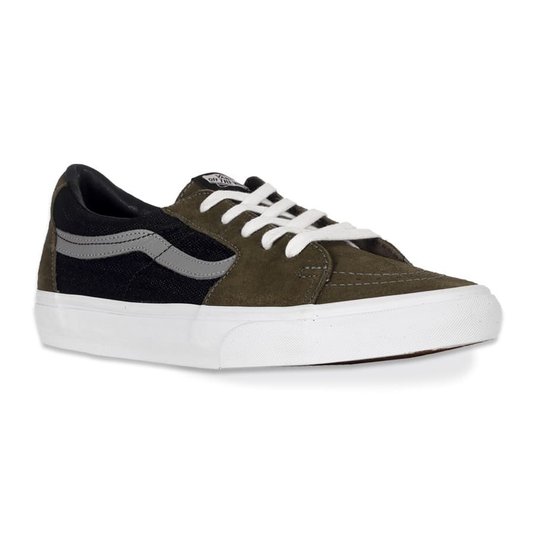 Tênis Vans Sk8-Low Verde/Preto/Branco