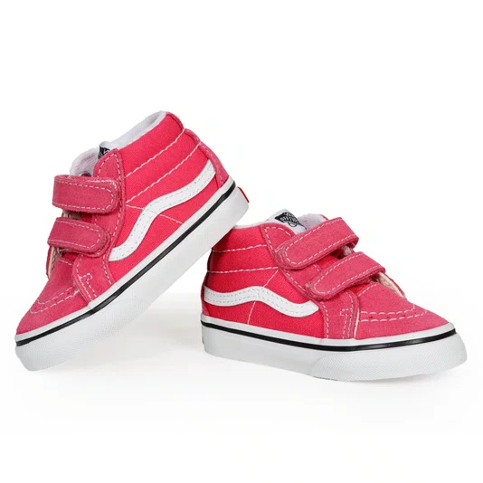 Tênis Vans Sk8-Mid Reissue V Infantil Rosa
