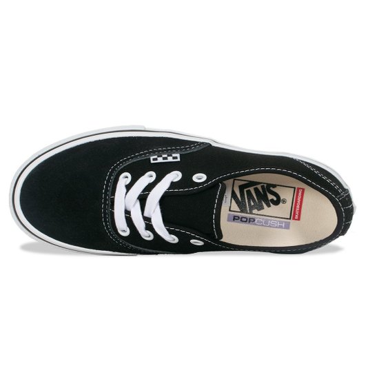 Tênis Vans Skate Authentic Preto/Branco