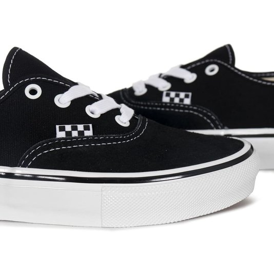 Tênis Vans Skate Authentic Preto/Branco