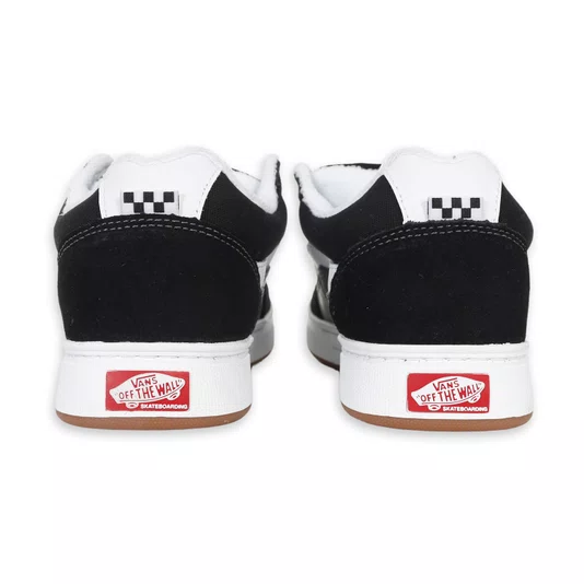 Tênis Vans Skate Estazzo Preto/Branco/Cinza