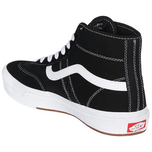 Tênis Vans Skate Gilbert Crockett Pro Hi Preto/Branco