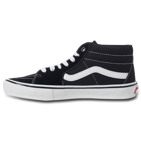 Tênis Vans Skate Grosso Mid Preto/Branco