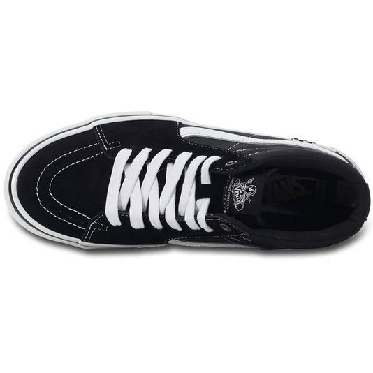 Tênis Vans Skate Grosso Mid Preto/Branco