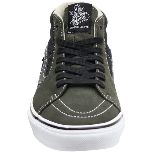 Tênis Vans Skate Grosso Mid Verde/Preto/Branco