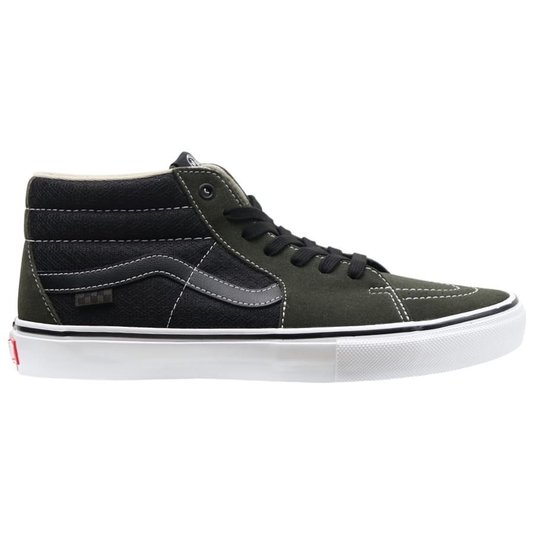 Tênis Vans Skate Grosso Mid Verde/Preto/Branco