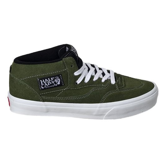 Tênis Vans Skate Half Cab '92 Verde Militar/Branco