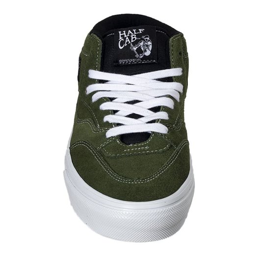 Tênis Vans Skate Half Cab '92 Verde Militar/Branco