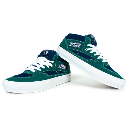 Tênis Vans Skate Half Cab Azul/Verde
