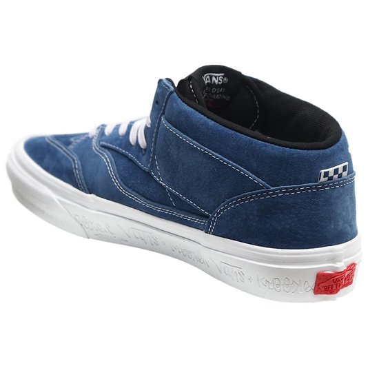 Tênis Vans Skate Half Cab Krooked By Natas For Ray Azul/Branco