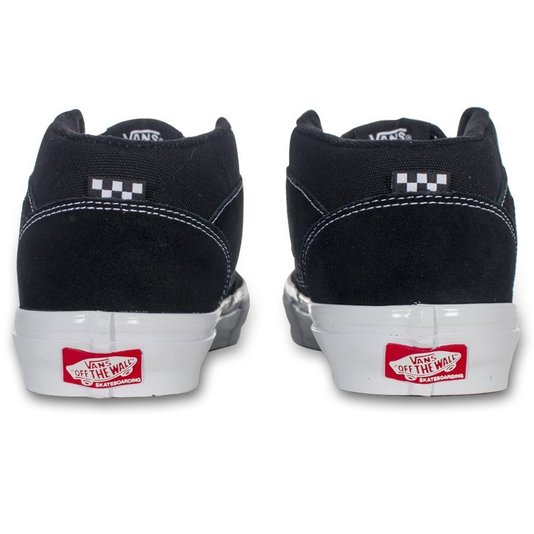 Tênis Vans Skate Half Cab Preto/Branco