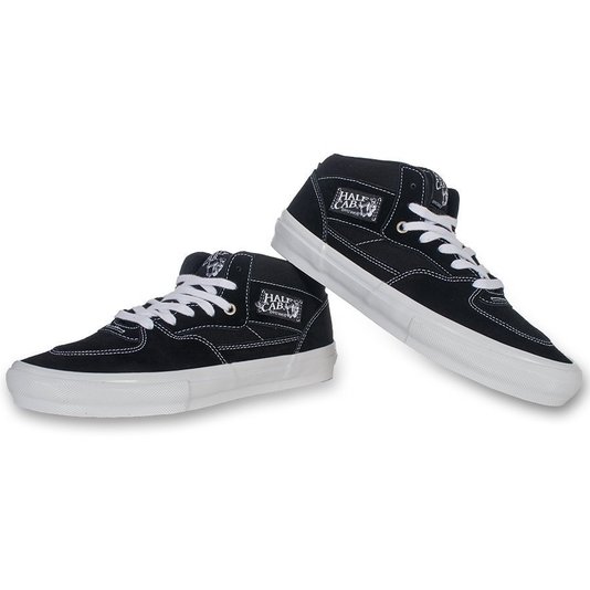 Tênis Vans Skate Half Cab Preto/Branco