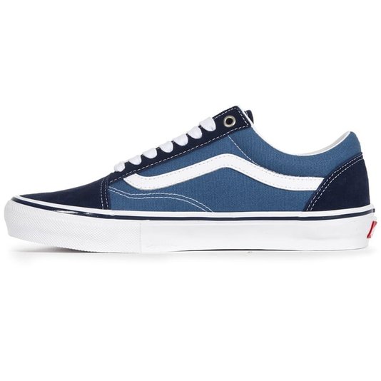 Tênis Vans Skate Old Skool Azul Marinho/Branco