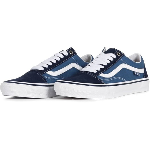 Tênis Vans Skate Old Skool Azul Marinho/Branco